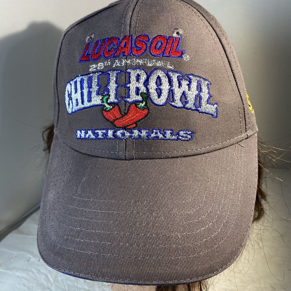 Lucas Oil 28th Annual Chili Bowl Nationals Hat Cap 2014 Tulsa Oklahoma
